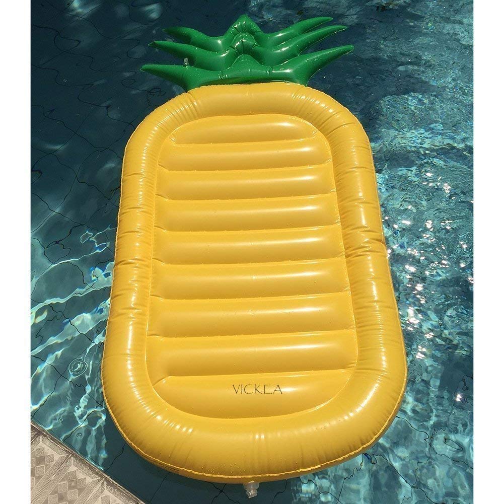 VicKEA pool float supports up to 300 lbs for safe, comfortable fun