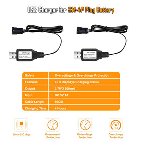 Lightweight 84 g battery designed for balance during play.
