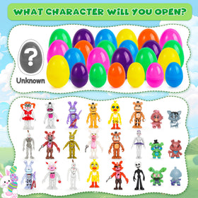 Viemebu Easter eggs with surprise inside toys entice curiosity