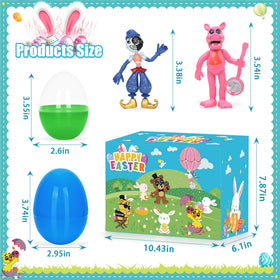 Viemebu horror game character figures eggs deliver collectible surprises for kids who love gaming.
