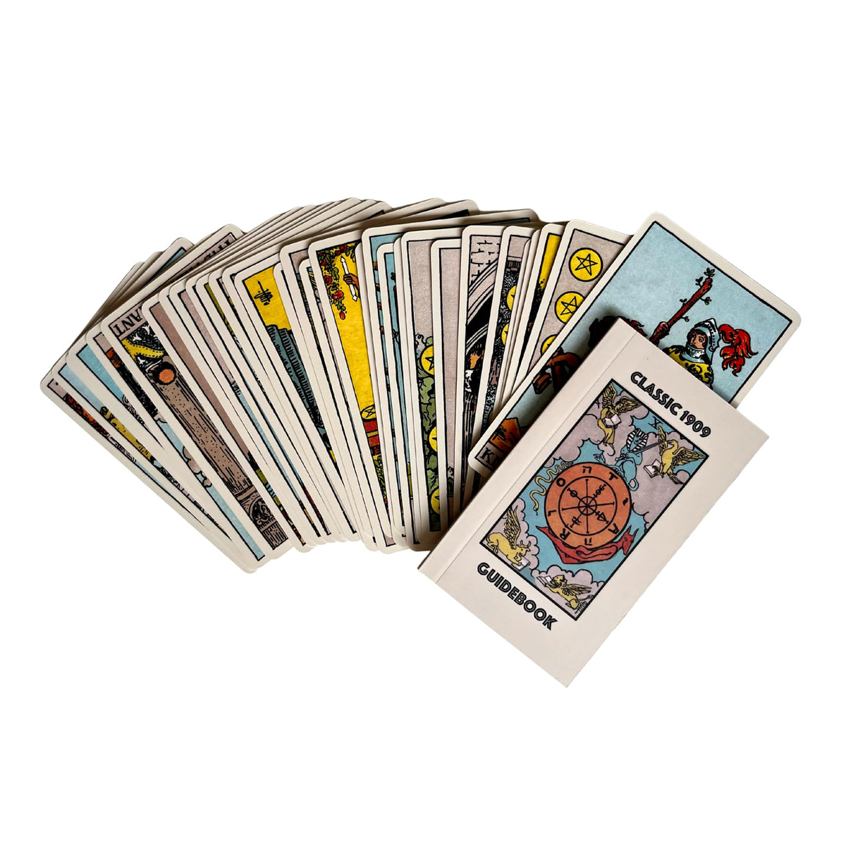 Vieux Monde Express Classic 1909 Tarot reading setup ideal for focused sessions.