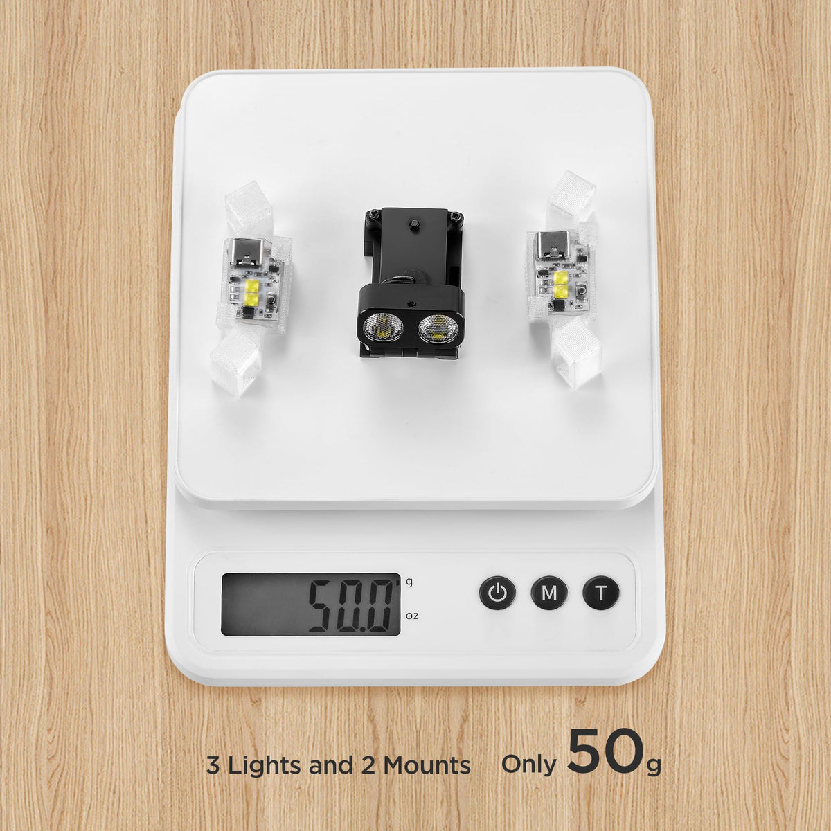 VIFLYRC compact, adjustable light angle suits varied flights
