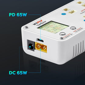 ToothStor accepts Type-C PD3.0, XT60, and DC power inputs for versatile setup.
