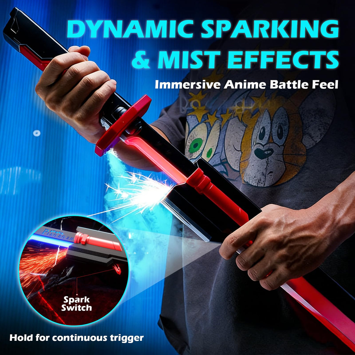 Viglaschill Spark Sword mist effects add cinematic flair during performances
