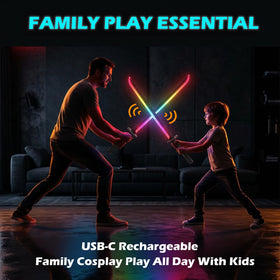 Viglaschill Spark Sword USB-C recharge keeps it ready for long play sessions