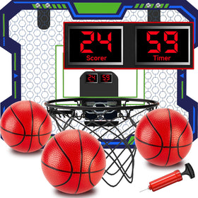 Vignuto indoor basketball hoop backboard for safe, engaging play with kids