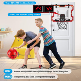Vignuto indoor basketball hoop easy installation kit simplifies mounting for busy households.