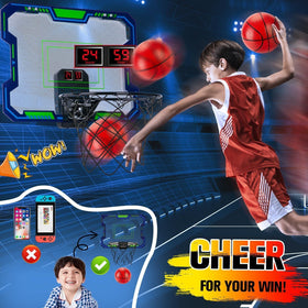 Vignuto electronic score display encouraging kids during play