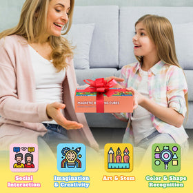 VigorFun blocks inspire kids to build colorful, creative models.