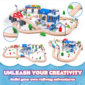 VigorFun police-station-puzzle prompts problem-solving during pretend city building