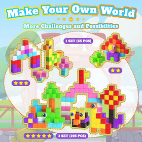 VigorFun magnets provide strong connections for stable structures.