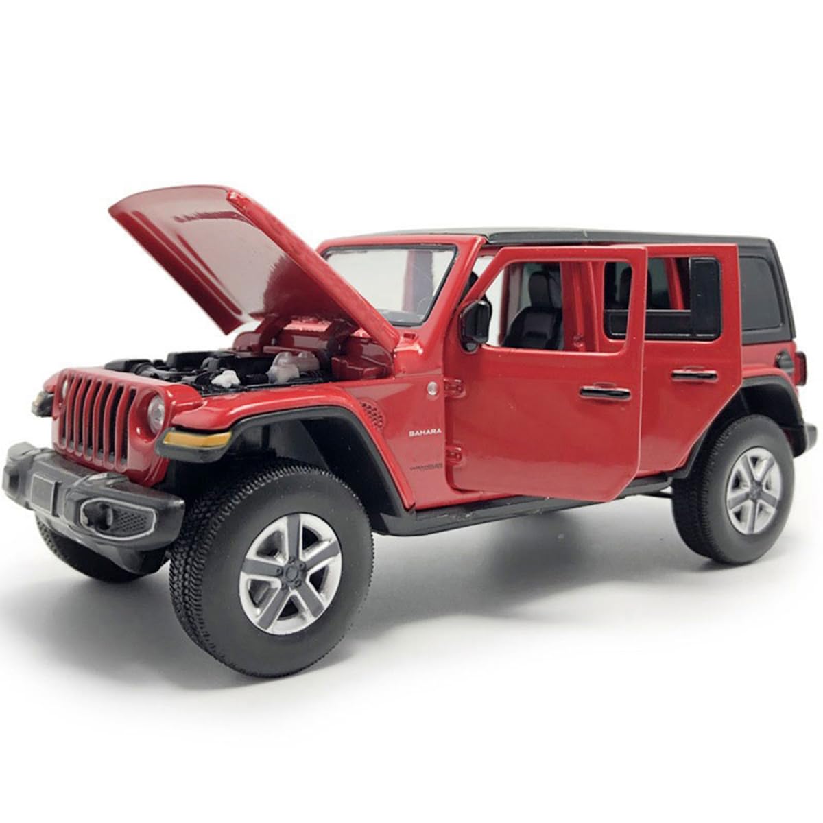 VIIGER Wrangler Sahara detailed exterior and precise wheels for authentic display
