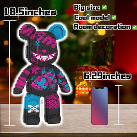 VIIOVOIIV Smile Bear with hidden drawer illustrates organized surprises