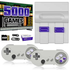 VILCORN retro console front view with 5000 preloaded games for instant nostalgia.