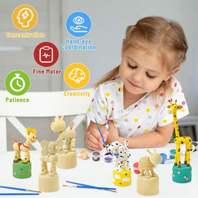 Vileafy movable figures with twistable limbs spark interactive crafts.