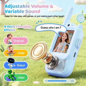 Vilicert long range kid walkie lets chat up to 100m indoors