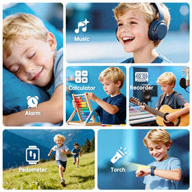 Vilicert kids smart watch educational cards and audio stories help learning.