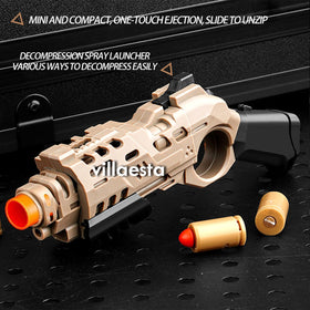 Villaesta Laucher with detachable heads demonstrates versatility for sessions.