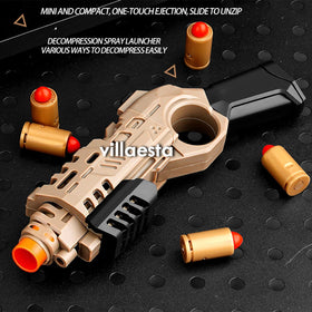 Villaesta Laucher with interchangeable shells showcases customization options.