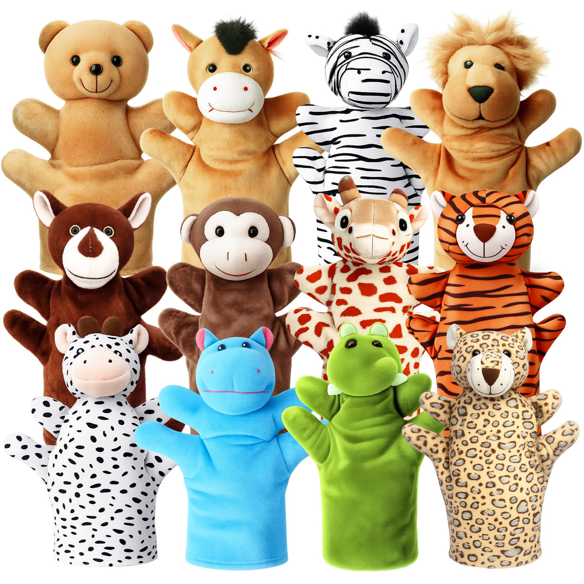 ViLSOM hand puppet bear for imaginative storytelling and group play.