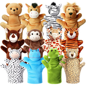 ViLSOM hand puppet bear for imaginative storytelling and group play.