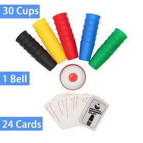 Vinciph Quick Cups in action during a quick stacking round.