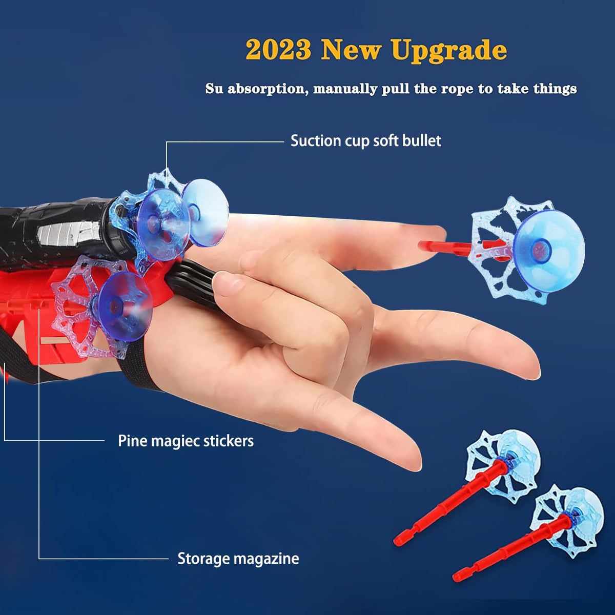 Vinciph Spider Silk Launcher bracers, comfortable wearable gear for imaginative adventures.