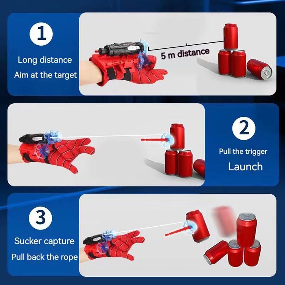Vinciph Spider Silk Launcher packaging, ready for gifting and unboxing excitement.