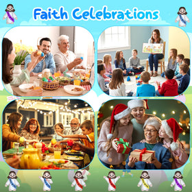 VINETEN Christmas party favor Jesus figure brightens stockings and events.