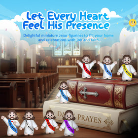 VINETEN classroom reward Jesus figurine offers friendly faith reminders in lessons.