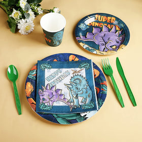 Vinfo Dinosaur Cutlery provides safe, sturdy utensils for little hands.