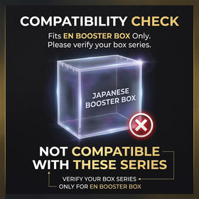 VINJKZQ ready-to-use case fits US PKMN booster boxes