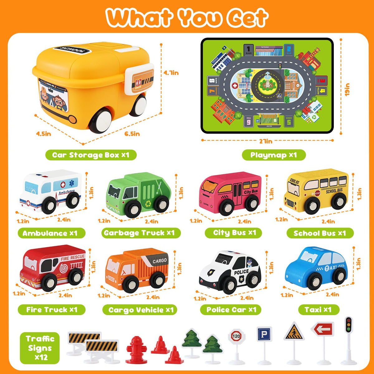 Vinkp Montessori-inspired set supports cognitive development through pretend play.