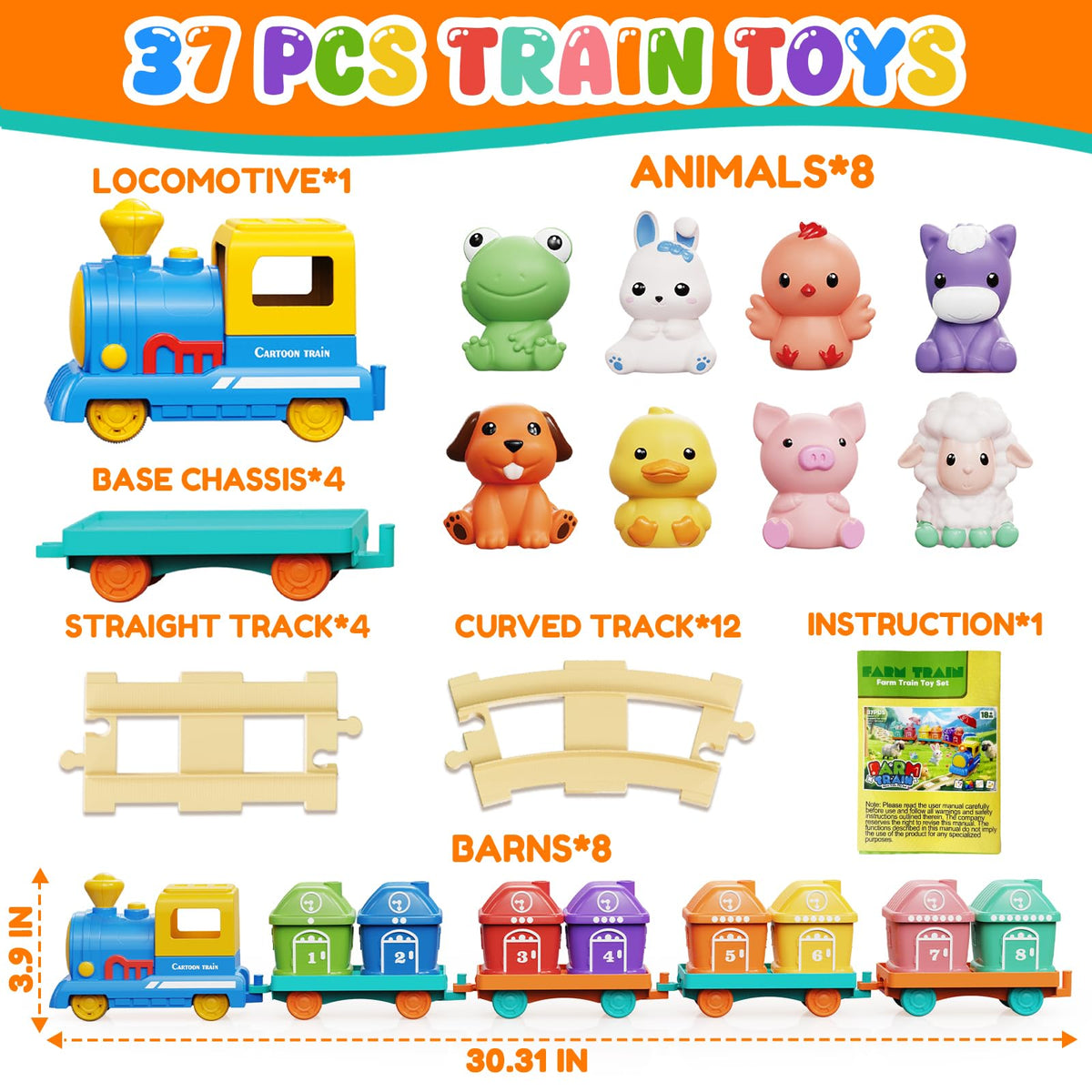 Vinkp premium materials ensure safe, durable play for little hands