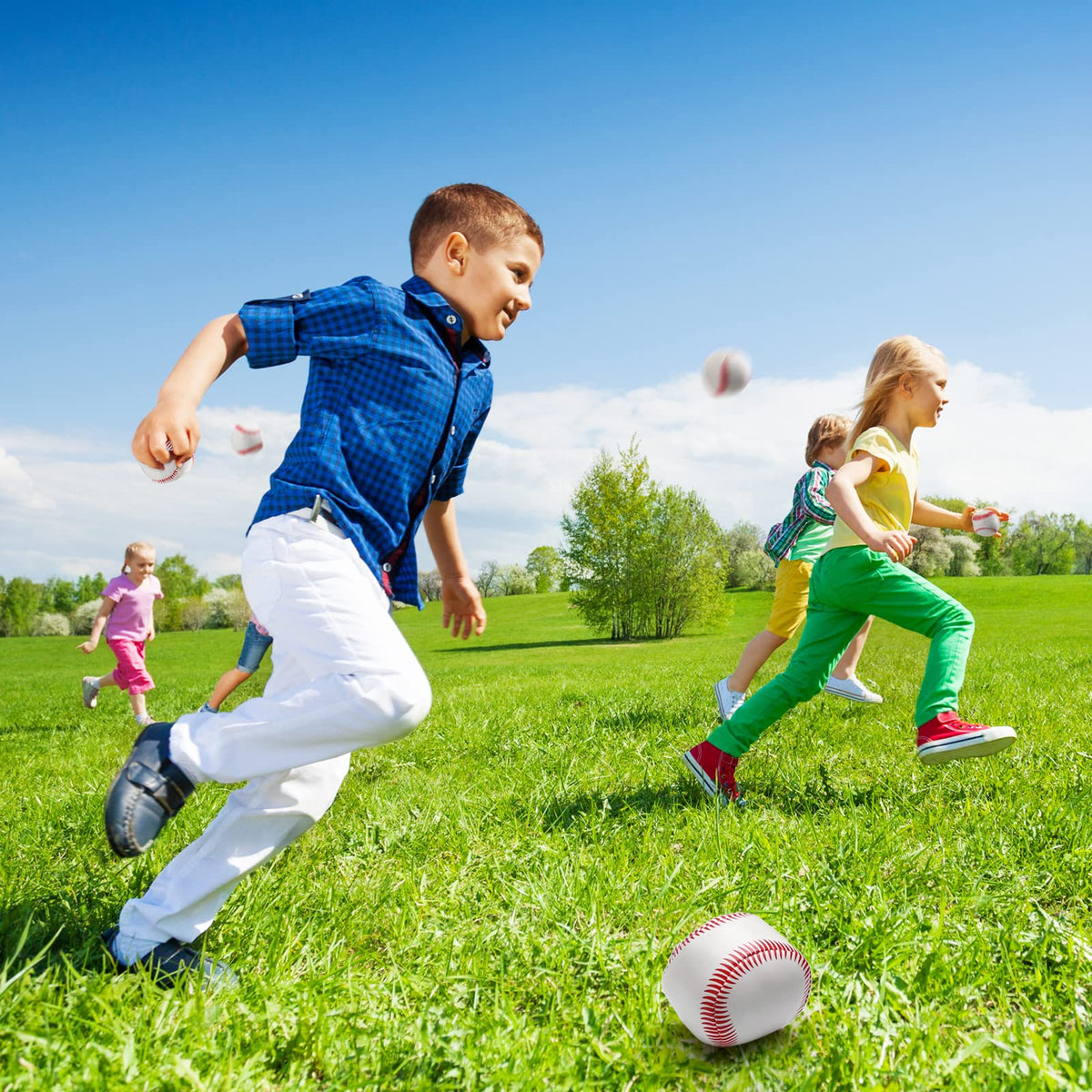 Vinsot baseball-themed prizes for carnivals and games, appealing to kids and teens.