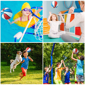 Vinsot durable rubber balls stand up to daily play and games.