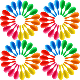 Vinsot neon mini maracas blue for classroom rhythm activities and kids.