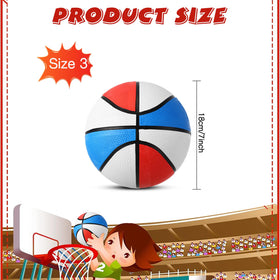 Vinsot seven-inch red, white and blue balls for arcade-style fun.