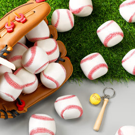 Vinsot stress-relief baseball toys designed for tactile play and mood improvement.