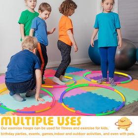 Vinsot toy hoop 16-piece set ideal for group play and events.
