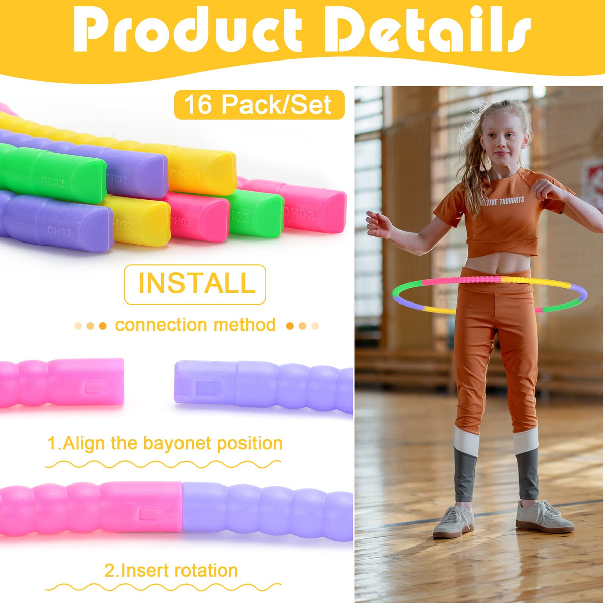 Vinsot toy hoop green color supports outdoor fun and games.