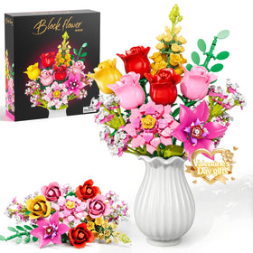 VINTOP Mother's Day bouquet assembly showing a creative, gift-ready floral design.