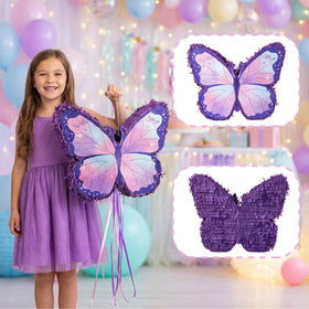 VinTS Butterfly Pinata features a vivid butterfly design, ideal for girls birthday celebrations.