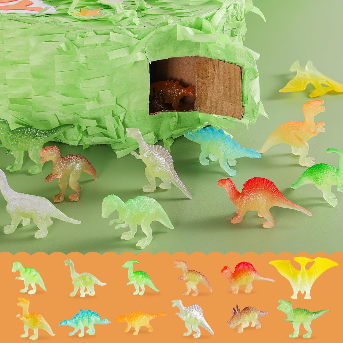 VinTS pinata with confetti to celebrate the moment of release