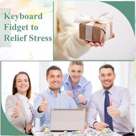 Lanyard-equipped VioraWhite keychains for on-the-go office or school use.