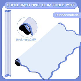 VioraWhite 80x80 cm mahjong mat fits most setups.
