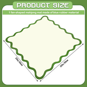 VioraWhite anti-slip back keeps mat stable during play