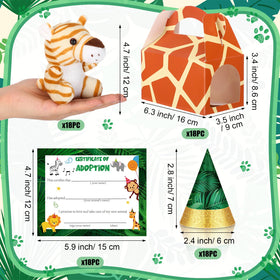 VioraWhite safari animal hats—playful party accessories that spark smiles.