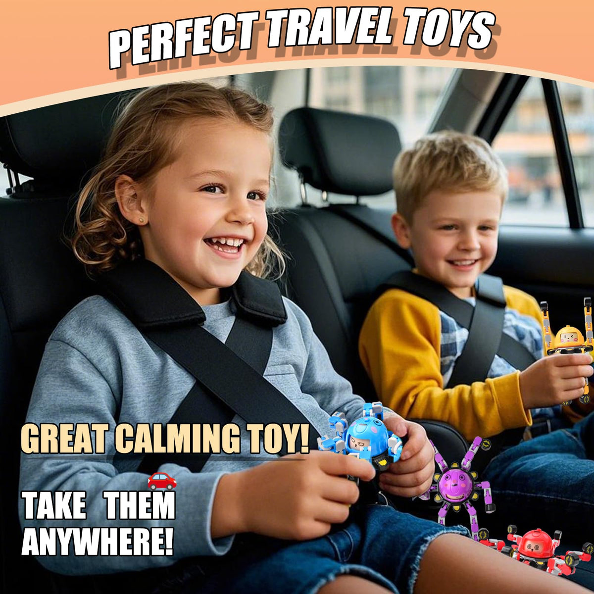 Vipctery stackable fidget toy for stacking and rotation fun