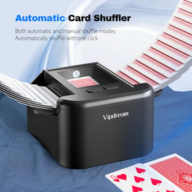 Vipdream USB-C rechargeable shuffler for convenient charging on the go